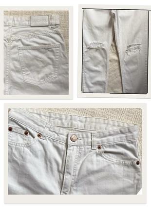 🤍стильные белые джинсы4 фото