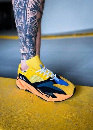 Adidas yeezy boost 700 sun, кроссовки адидас изи буст 700 мужские демисезонные, чоловічі кросівки адідас ізі 700 весна-осінь1 фото