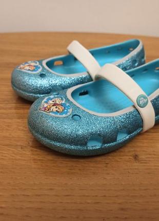 Аквашузы балетки crocs c8 frozen