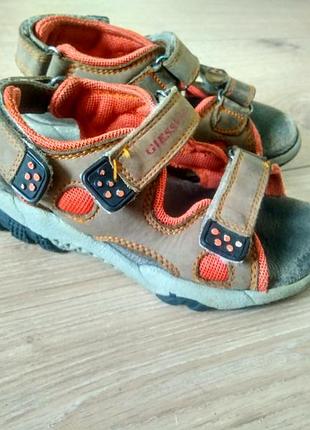 Босоніжки для хлопчика /шкіра