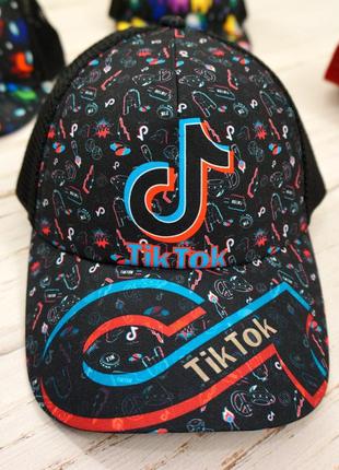 Бейсболка з сіточкою, сублімація, tik-tok
