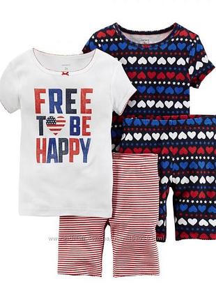 Літній костюм піжама carters 4т 5т