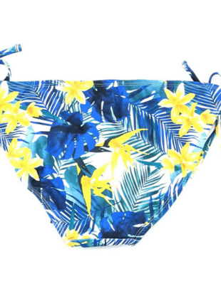 Синие купальные трусики-плавки с цветочным принтом, esmara.2 фото