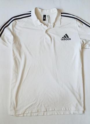 Фирменная футболка поло adidas оригинал р. 2xl