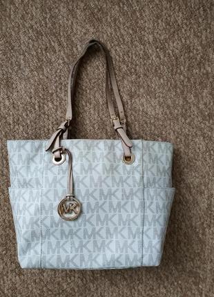 Сумка michael kors monogram оригінал з номером