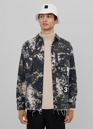 Куртка рубашка bershka 9