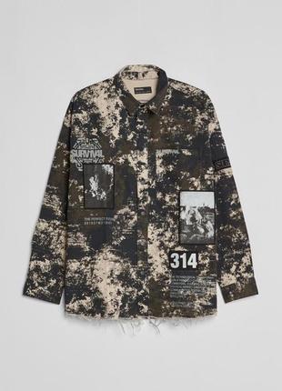 Куртка рубашка bershka 5