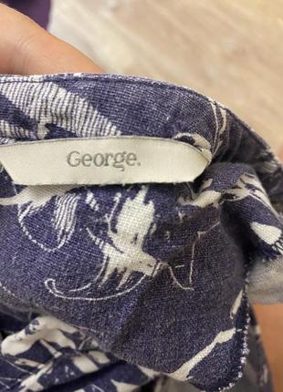 Шикарна, сукня, 55% льон, 45% візкоза 👌, від бренду: george 🌸4 фото