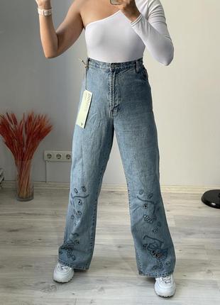 Крутые джинсы клёш4 фото