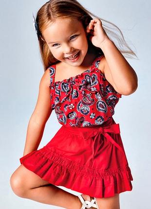 Оригинальный стильный топ майка mayoral на рост 122, 128 и 134 см