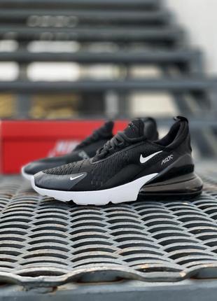 Классные женские кроссовки nike air max 270 чёрные унисекс 37-45 р4 фото