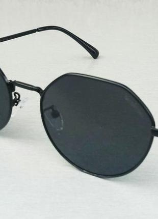 Valentino модные женские солнцезащитные очки черные в черной металлической оправе