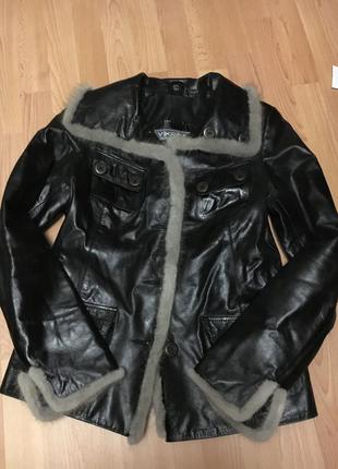 Кожаная куртка!!