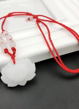 Оригинальный кулон подвеска на шею лотос