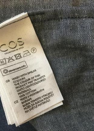 Распродажа — джинсовое платье от cos.7 фото