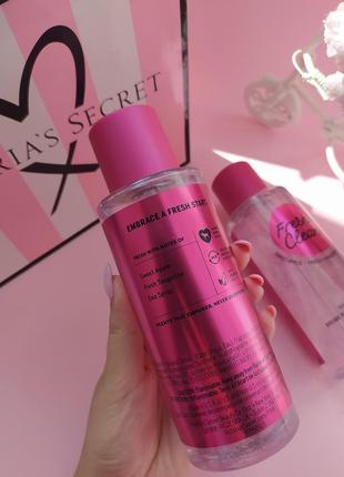 Спрей для тела fresh & clean shimmer victoria's secret виктория сикрет