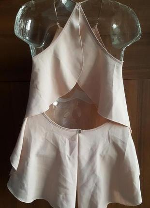Оригінал.шикарна,ефектна,пудрова блуза vip-бренду marciano los angeles2 фото