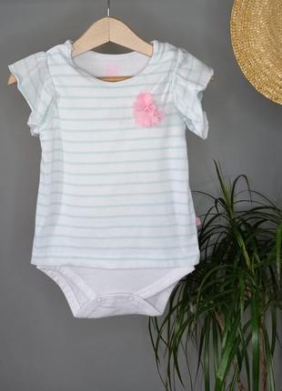 Нарядний боди для девочки, бодик "сool club" 74 см 6-12 см