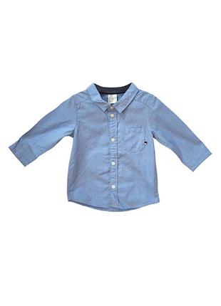 Оригинальная рубашка от бренда h&m разм. 68(4-6m)