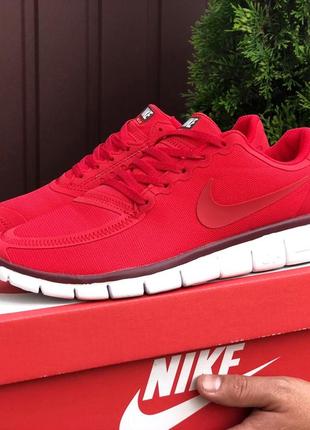 Nike free top socfly red