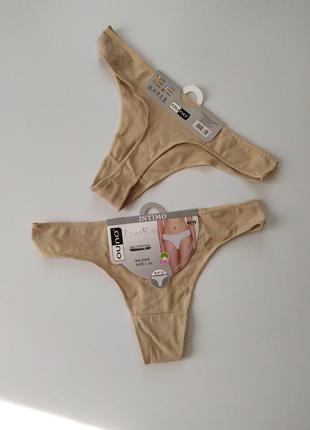 Женские хлопковые бесшовные стринги польша