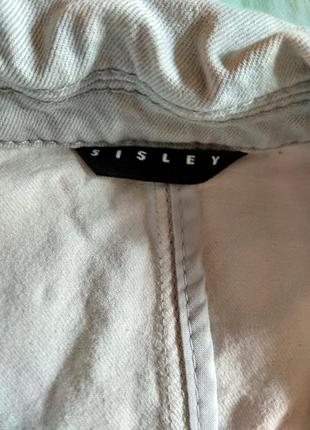 Пиджак с коротким рукавом sisley размер xs-s2 фото