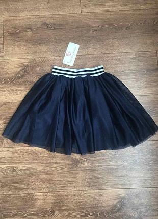 Дуже красива спідниця на гумці в сіточку