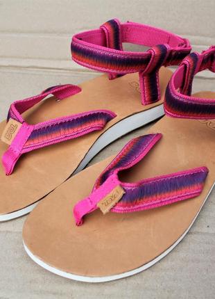 Босоніжки teva original ombre 1010329-rasp оригінал устілка шкіра нові розмір 40 ,37