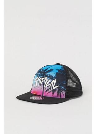 Кепка для дівчинкі h&m 55-56+ см чорна