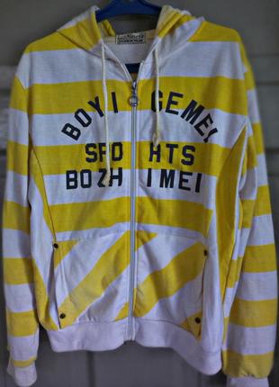 Худі з капюшоном в полоску