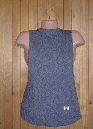 Under armour run original майка з капішоном для бігу