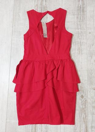 Новое красное вечернее платье3 фото