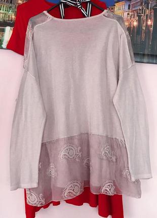 Блуза шовк , кофточка с декором бусини  шелк2 фото