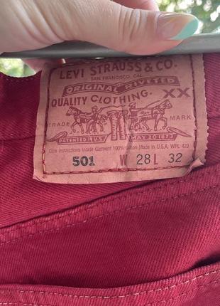 Джинсы levi’s левайс 501