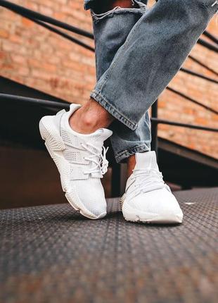 Мужские кроссовки adidas prophere "white"1 фото