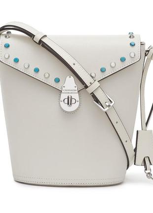 Сумка брендовая небольшая кожаная.кроссбоди