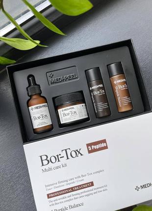 Великий набір medi peel bor-tox 5 peptide multi care kit1 фото