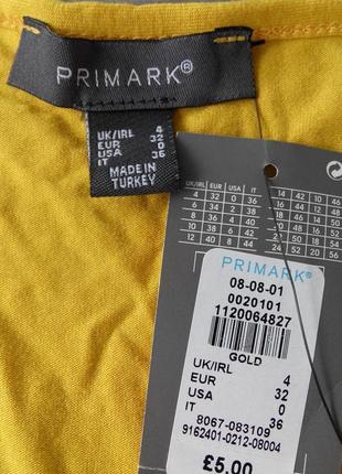 Яскраво-жовте болеро; primark; s4 фото