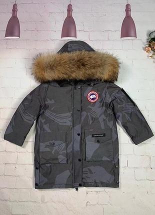 Зимовий пуховик canada goose