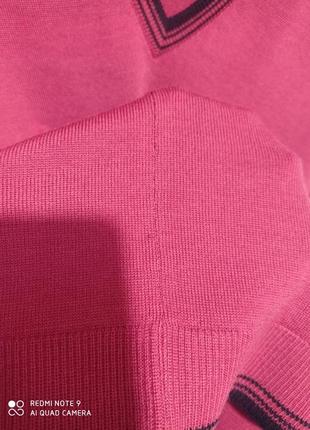 Р5. шерстяной мериносовая шерсть фирменный пуловер jaeger вовна меринос вовняний мерінос меріносова4 фото