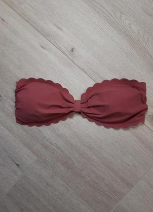 Купальник лиф бюст  верх бандо  h&m м- l 80 c
