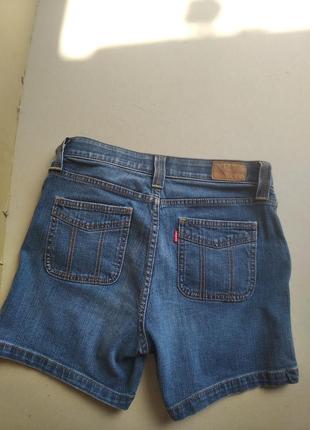 Брендові джинсові шорти levis -оригінал7 фото