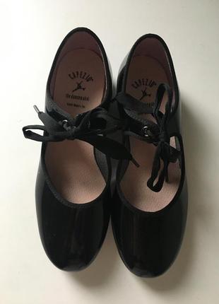 Степовки, танцювальні туфлі для степу, чечітка 22см capezio 4