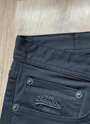 Мужские классические стрейчевые джинсы superdry5 фото
