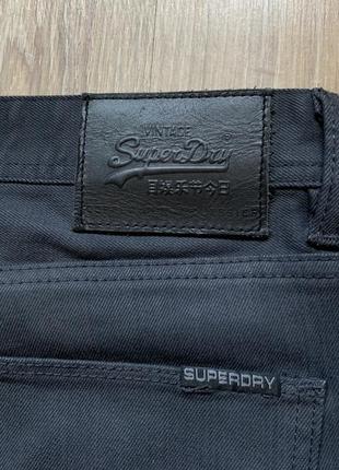 Мужские классические стрейчевые джинсы superdry7 фото