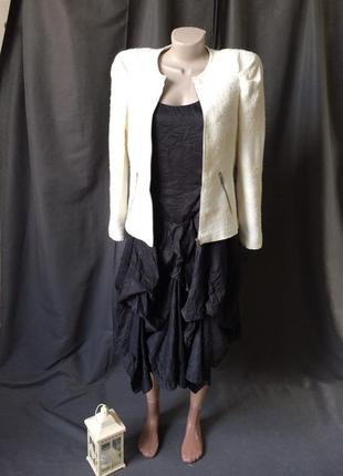 Жіночий піджак молочний zara