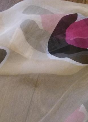 Шарф marks &spencer шелк 3