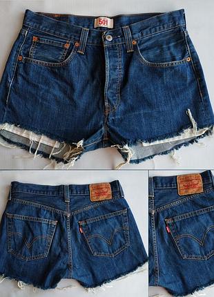 Джинсовые шорты levis