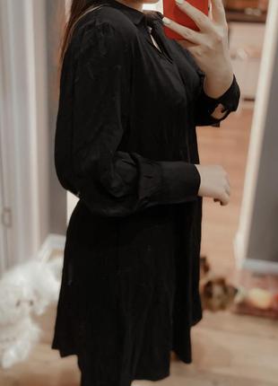 Черное платье-рубашка next1 фото