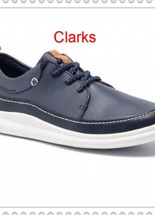 Р.28-34 clarks кожаные кроссовки оригинал
